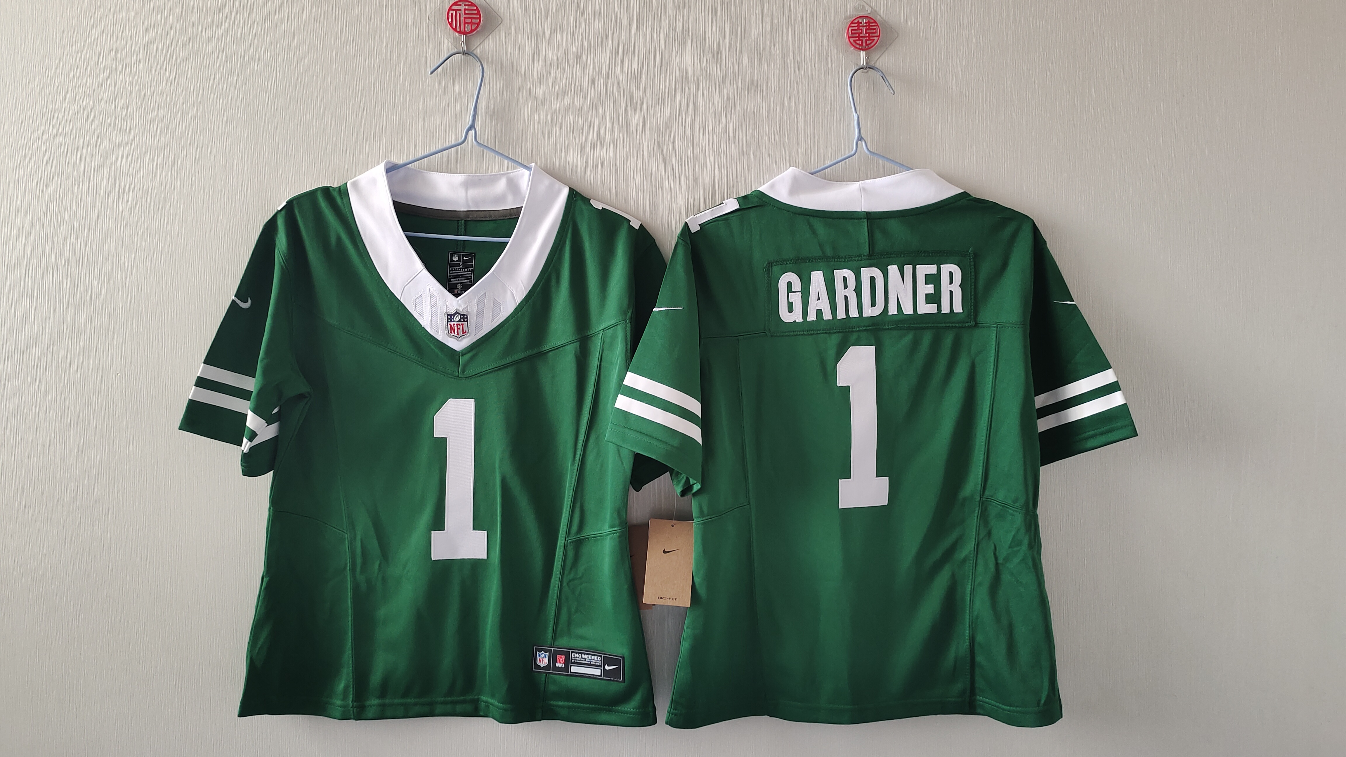 Youth New York Jets #1 Sauce Gardner Green 2025 F.U.S.E. Vapor Limited Stitched Jersey